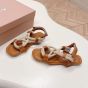 MIU MIU Flat cord sandals