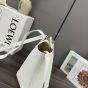 LOEWE Mini Pebble Bucket bag in soft grained calfskin