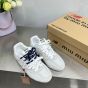 New Balance X Miu Miu 530 SL suede and mesh sneakers