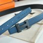 Hermès H belt buckle & Reversible leather strap 32 mm