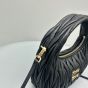 MIU MIU Wander matelassé nappa leather hobo bag