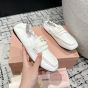 MIU MIU Ruches nappa leather loafers