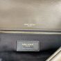 YSL Calypso small in plunged lambskin