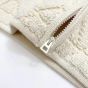 Dior Cannage Zipped Cardigan with Hood