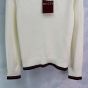 Gucci Wool and cashmere sweater with Web