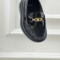 CELINE UNIVERSITÉ TRIOMPHE CHAIN LOAFFER in POLISHED BULL