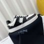 CELINE TRAINER CT-04 LOW LACE-UP SNEAKER IN CALFSKIN