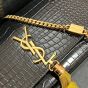 YSL KATE SMALL TASSEL IN CROCODILE-EMBOSSED LEATHER