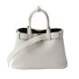 Prada Buckle small leather handbag with belt