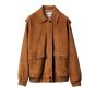 MIU MIU Suede blouson jacket