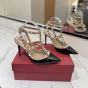 Valentino PATENT ROCKSTUD CAGED PUMP 