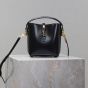YSL LE 37 mini in shiny leather