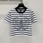 LV Striped Anchor Crop Top 