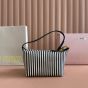 MIU MIU Jacquard fabric pouch with logo