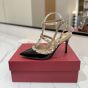 Valentino PATENT ROCKSTUD CAGED PUMP 