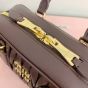 MIU MIU Arcadie matelassé nappa leather bag