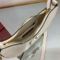 Valentino MINI VLOGO SIGNATURE GRAINY CALFSKIN HOBO BAG