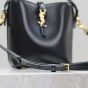 YSL LE 37 mini in shiny leather