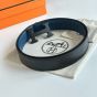 Hermès H belt buckle & Reversible leather strap 32 mm