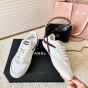 MIU MIU Gymnasium technical fabric and suede sneakers