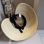 Miu Miu Raffia-effect fabric visor