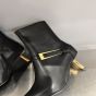 YSL LEE booties in glazed leather