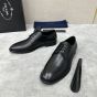 Prada Brushed leather derby shoes