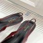 CELINE ALMA TRIOMPHE SLINGBACK in PATENT CALFSKIN