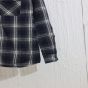 Celine hooded overshirt in checked cotton