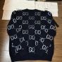 Gucci Wool cardigan with GG intarsia