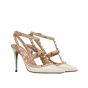 Valentino PATENT ROCKSTUD CAGED PUMP 