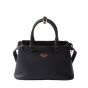 Prada Buckle small leather handbag with double belt