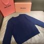 MIU MIU Cable-knit cashmere and silk cardigan