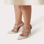 Valentino PATENT ROCKSTUD CAGED PUMP 