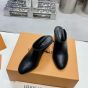 LV Silhouette Closed Mule