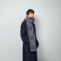 Gucci GG jacquard wool silk scarf
