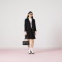 Gucci Double G embroidery wool coat
