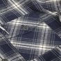 Celine hooded overshirt in checked cotton