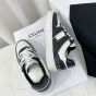 CELINE TRAINER CT-04 LOW LACE-UP SNEAKER IN CALFSKIN