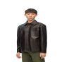 LOEWE Zip-up overshirt in nappa calfskin