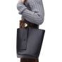 LOEWE Medium Pebble bucket in smooth calfskin