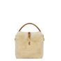 YSL LE 37 mini in shearling