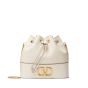 Valentino MINI BUCKET BAG IN NAPPA WITH VLOGO SIGNATURE CHAIN