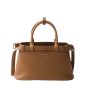 Prada Buckle small leather handbag with double belt