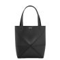 LOEWE Mini Puzzle Fold tote in shiny calfskin