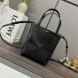 LOEWE Mini Puzzle Fold tote in shiny calfskin