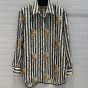 LV Striped Anchor Silk Shirt
