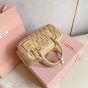 MIU MIU Arcadie matelassé nappa leather bag