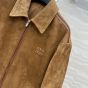 MIU MIU Suede blouson jacket