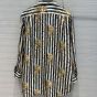 LV Striped Anchor Silk Shirt